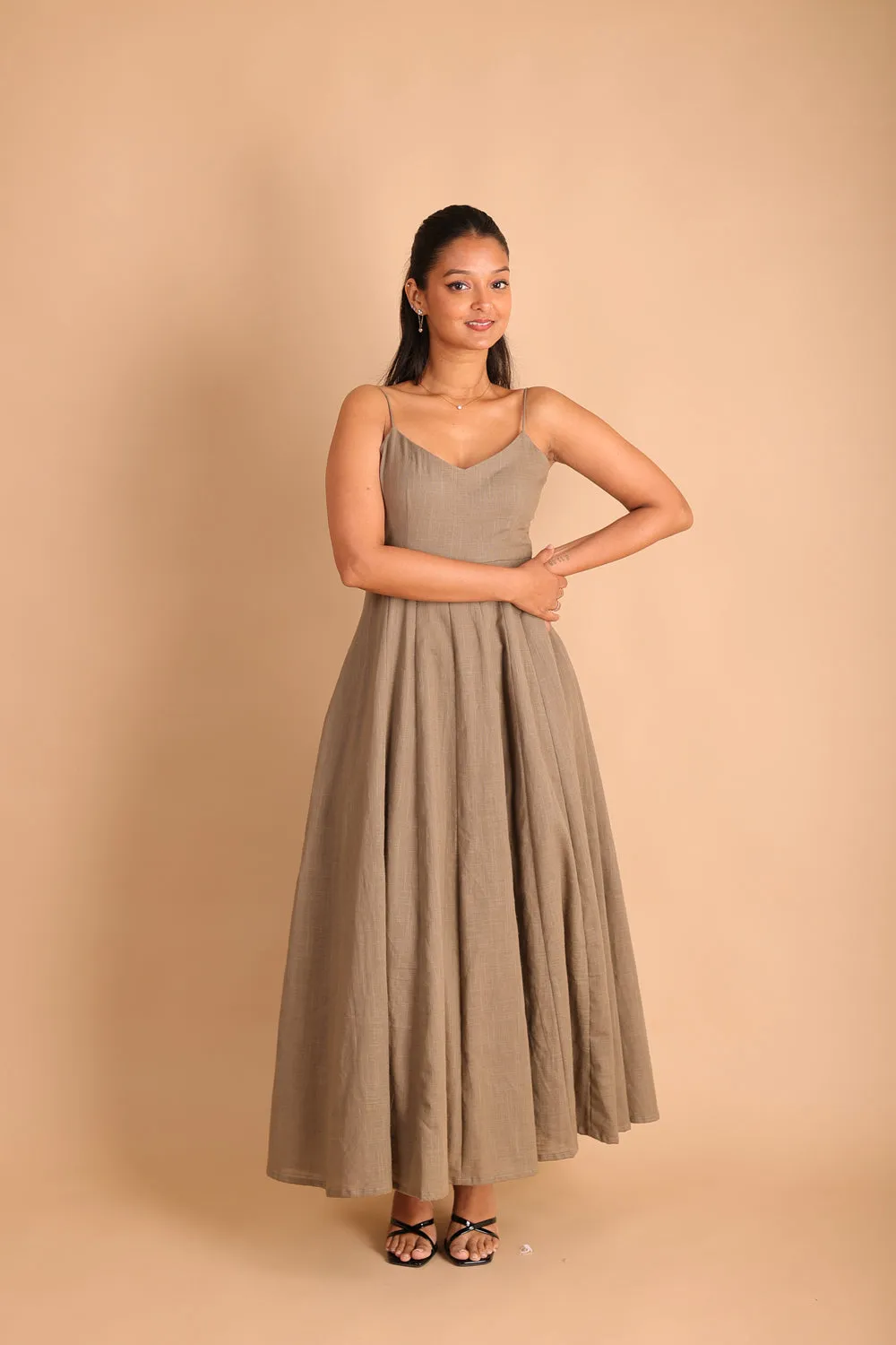 Grey Maxi Dress sold by Dri by Himadri product image thumbnail 2