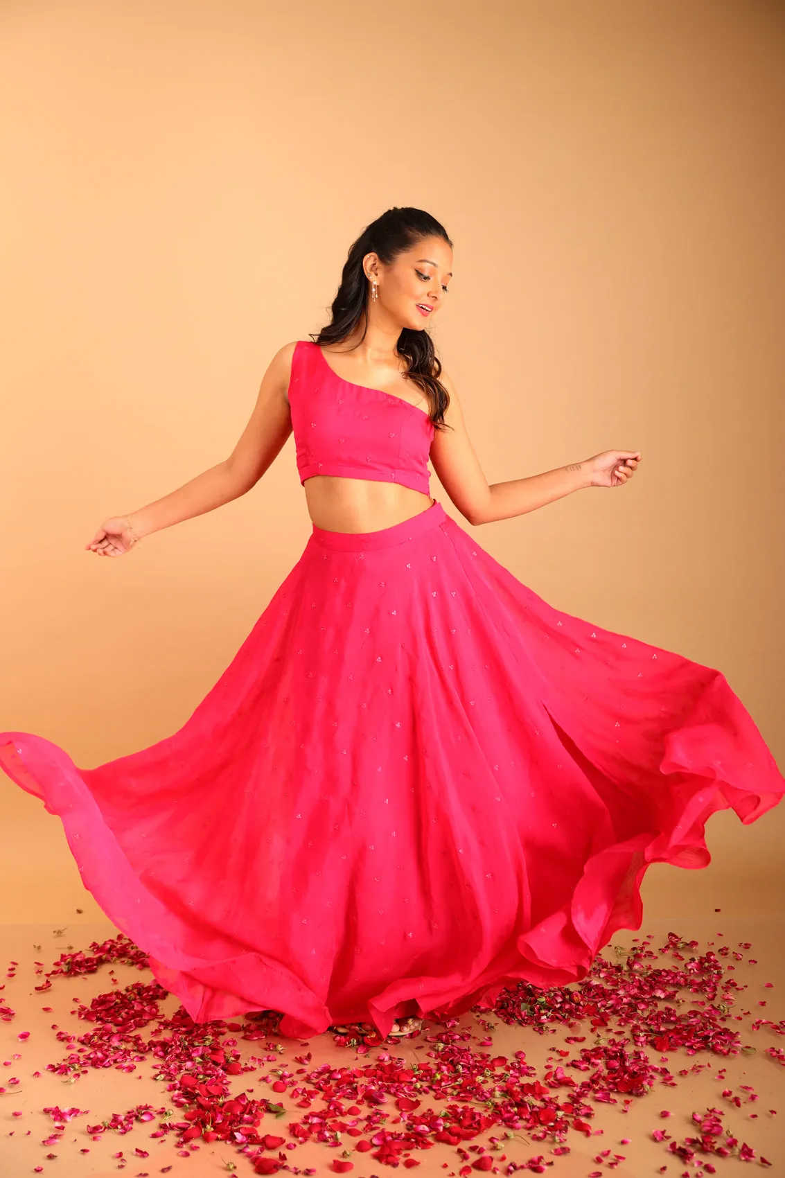 Gulabi Kali Set sold by Dri by Himadri