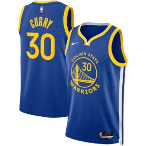 Men's Golden State Warriors Stephen Curry Jersey Icon Edition Royal Blue sold by The Bright Side
