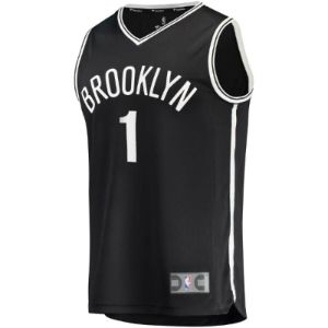 Brooklyn Nets Theo Pinson Fanatics Branded Fast Break Player Icon Jersey Mens - Black | Ireland O7377D9 sold by The Bright Side