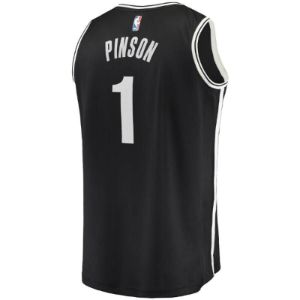 Brooklyn Nets Theo Pinson Fanatics Branded Fast Break Player Icon Jersey Mens - Black | Ireland O7377D9 sold by The Bright Side