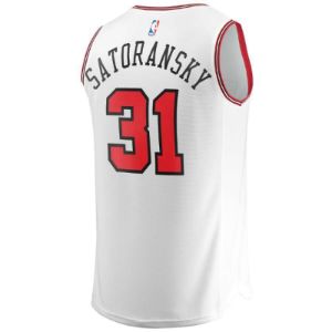 Chicago Bulls Tomas Satoransky Fanatics Branded Fast Break Player Association Jersey Mens - White | Ireland E2562P5 sold by The Bright Side