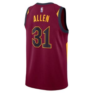 Men's Cleveland Cavaliers Jarrett Allen Icon Edition Jersey - Maroon sold by The Bright Side