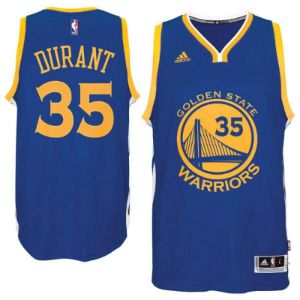 Golden State Warriors Kevin Durant Adidas Road Swingman Jersey Mens - Blue | Ireland U2127O6 sold by The Bright Side