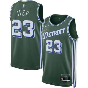 Men's Detroit Pistons Jaden Ivey City Edition Jersey - Green sold by The Bright Side