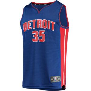 Detroit Pistons Christian Wood Fanatics Branded Replica Fast Break Player Team Icon Jersey Mens - Blue | Ireland H8543Q3 sold by The Bright Side