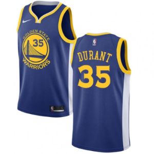 Men's Golden State Warriors Kevin Durant Jersey Icon Edition Royal Blue sold by The Bright Side