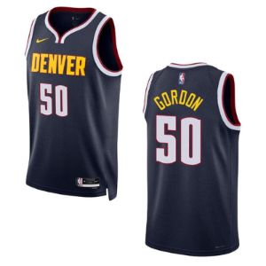 Men's Denver Nuggets Aaron Gordon Icon Edition Jersey - Navy sold by The Bright Side