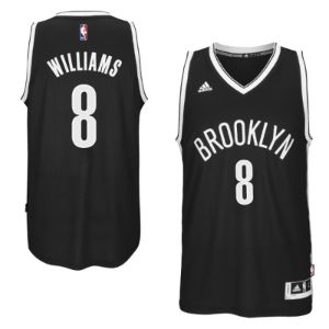 Men's Brooklyn Nets Deron Williams Road Jersey - Black sold by The Bright Side