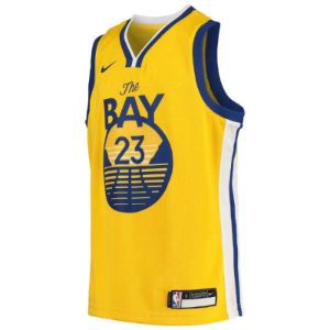 Golden State Warriors Draymond Green Nike Swingman Player Statement Jersey Kids - Gold | Ireland F4480M2 sold by The Bright Side