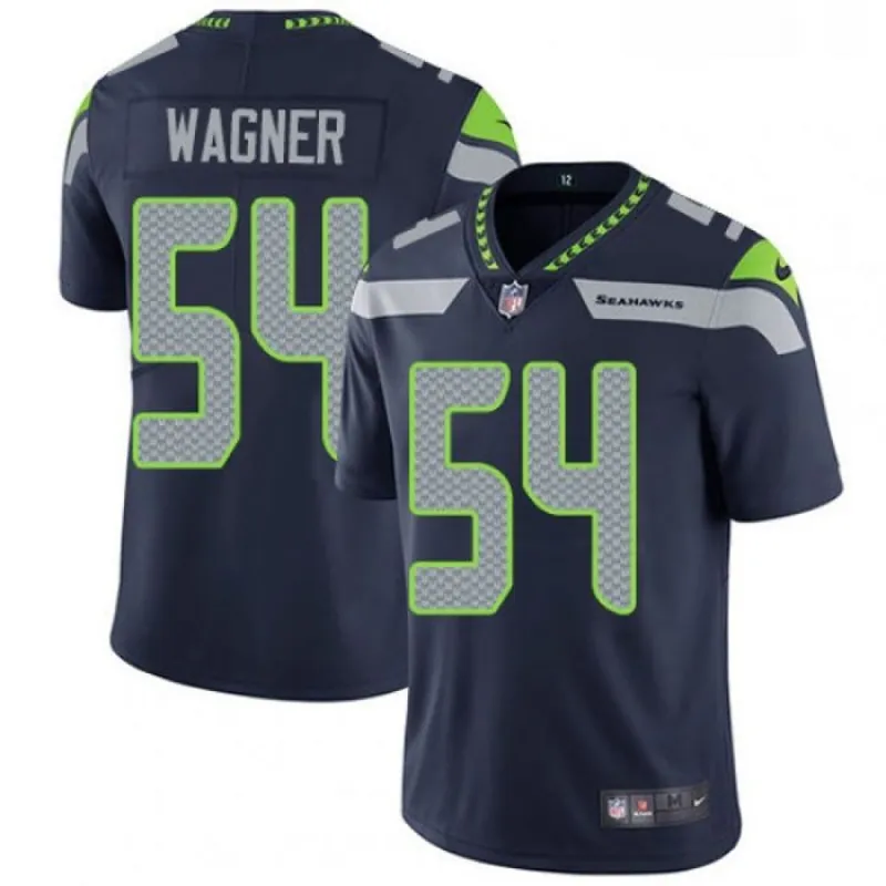 Youth Seattle Seahawks Bobby Wagner Vapor Jersey - Navy sold by The Bright Side