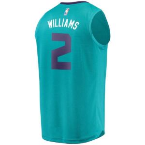 Charlotte Hornets Marvin Williams Fanatics Branded Replica Fast Break Player Icon Jersey Mens - Blue | Ireland F6009L4 sold by The Bright Side