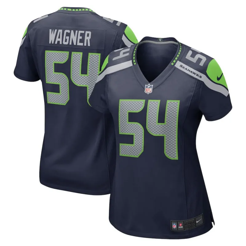 Women's Seattle Seahawks Bobby Wagner Game Jersey - Navy sold by The Bright Side