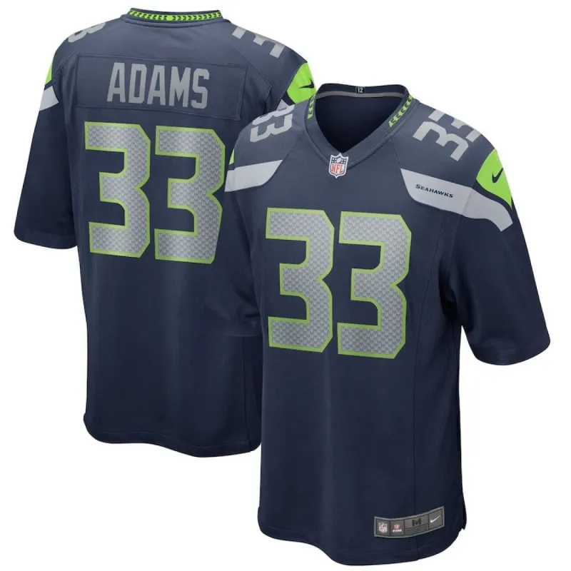 Men's Seattle Seahawks Jamal Adams Game Vapor Jersey Black sold by The Bright Side