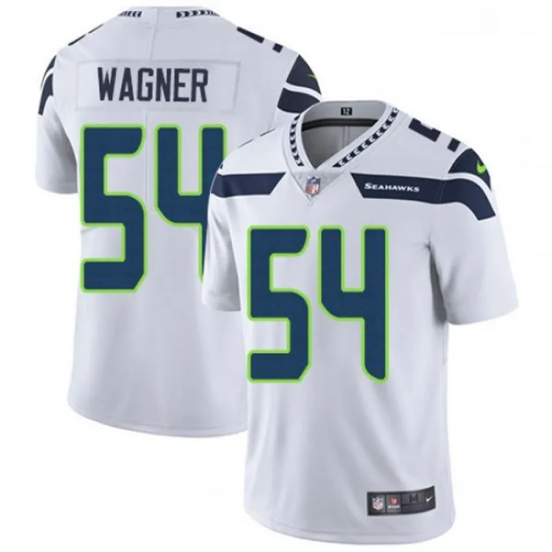 Men's Seattle Seahawks Bobby Wagner Vapor Jersey - White sold by The Bright Side