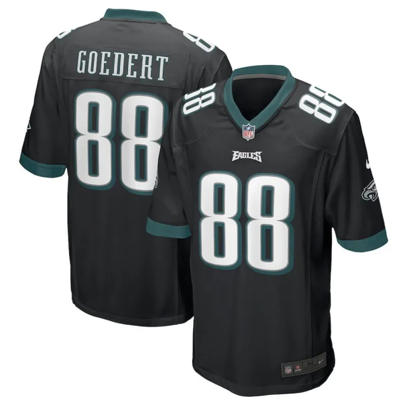 Men's Philadelphia Eagles Dallas Goedert Game Jersey - Black sold by The Bright Side