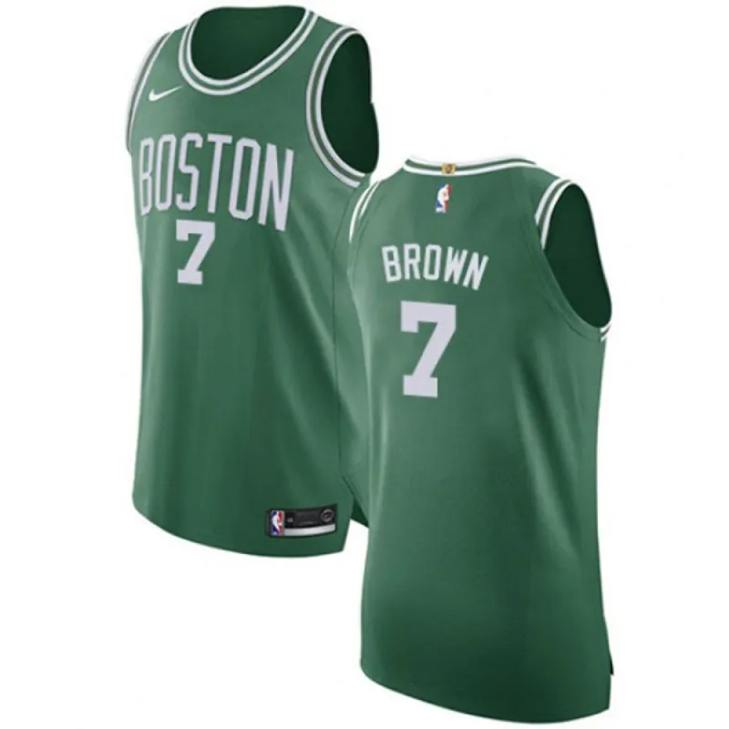 Women's Boston Celtics Jaylen Brown Icon Edition Jersey - Green sold by The Bright Side