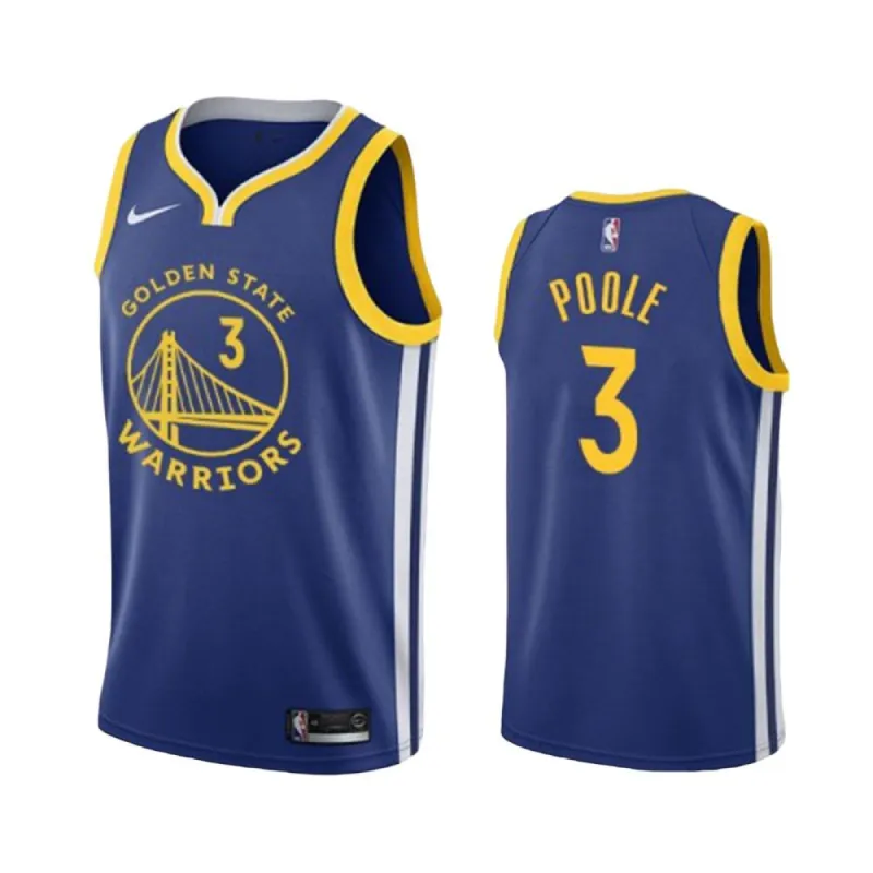 Men's Golden State Warriors Jordan Poole Icon Edition Jersey - Royal sold by The Bright Side