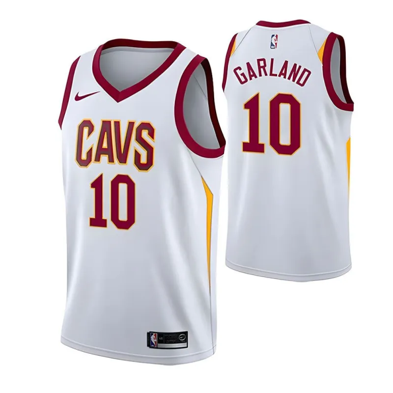 Men's Cleveland Cavaliers Darius Garland Association Jersey - White sold by The Bright Side