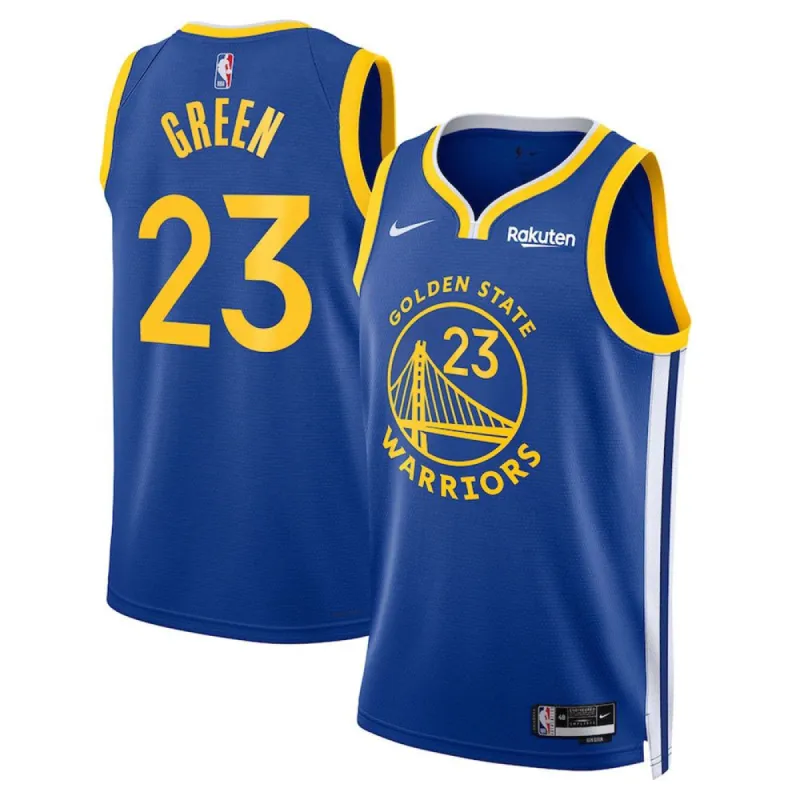 Men's Golden State Warriors Draymond Green Jersey Icon Edition Blue sold by The Bright Side