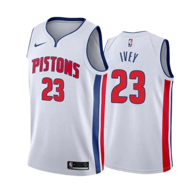 Men's Detroit Pistons Jaden Ivey Association Jersey - White sold by The Bright Side