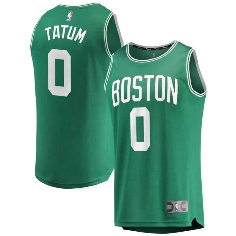 Boston Celtics Jayson Tatum Fanatics Branded Replica Fast Break Icon Jersey Mens - Green | Ireland Y7894O7 sold by The Bright Side