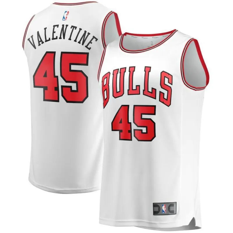 Chicago Bulls Denzel Valentine Fanatics Branded Fast Break Player Association Jersey Mens - White | Ireland W2653X4 sold by The Bright Side