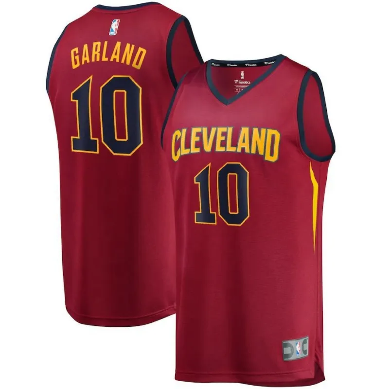 Cleveland Cavaliers Darius Garland Fanatics Branded Replica Fast Break Icon Jersey Mens - Burgundy | Ireland A4188N2 sold by The Bright Side