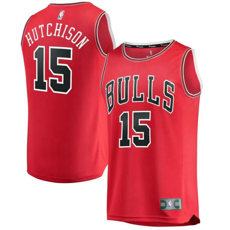Chicago Bulls Chandler Hutchison Fanatics Branded Replica Fast Break Icon Jersey Mens - Red | Ireland S1808C3 sold by The Bright Side
