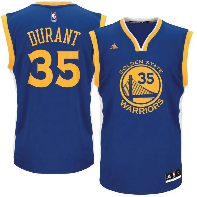 Golden State Warriors Kevin Durant Adidas Replica Road Jersey Mens - Blue | Ireland N6204A3 sold by The Bright Side