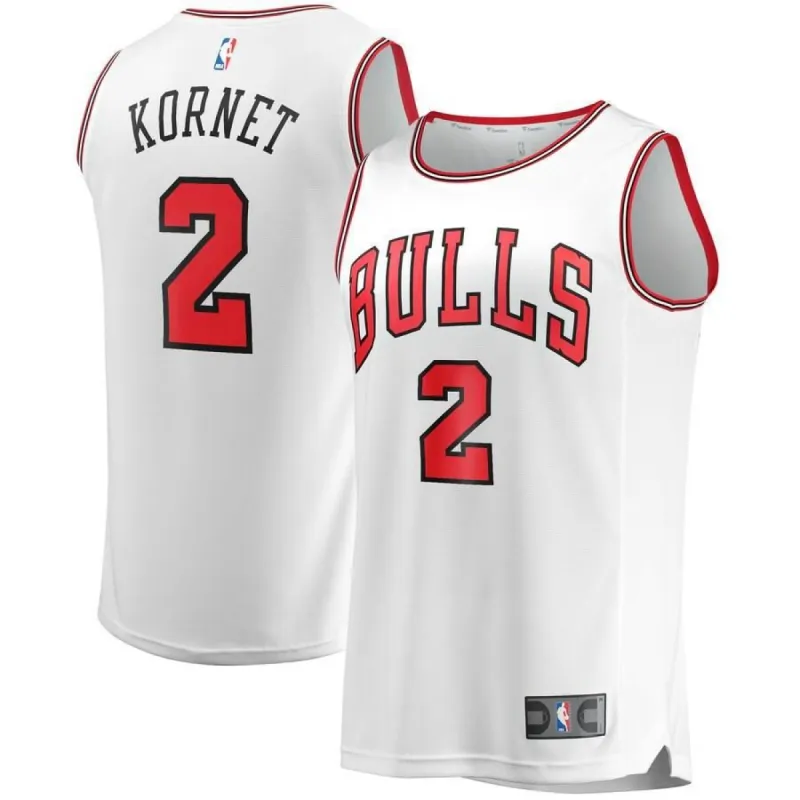 Chicago Bulls Luke Kornet Fanatics Branded Fast Break Player Association Jersey Mens - White | Ireland X7140E4 sold by The Bright Side