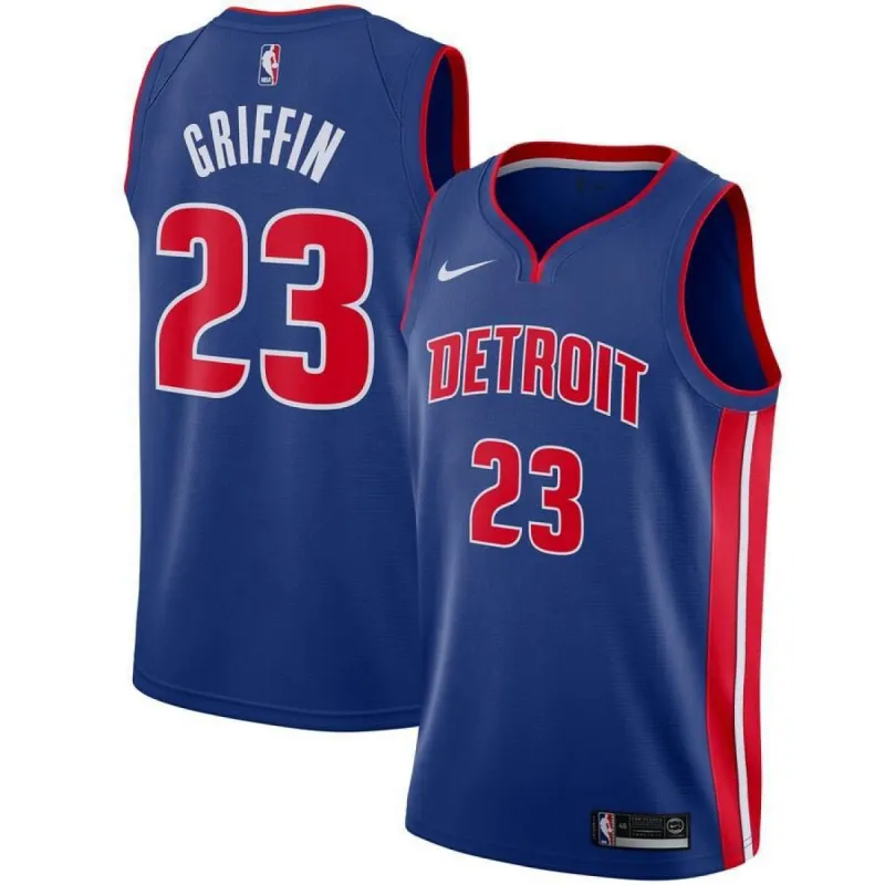 Detroit Pistons Blake Griffin Nike Swingman Icon Jersey Mens - Blue | Ireland T2079L7 sold by The Bright Side
