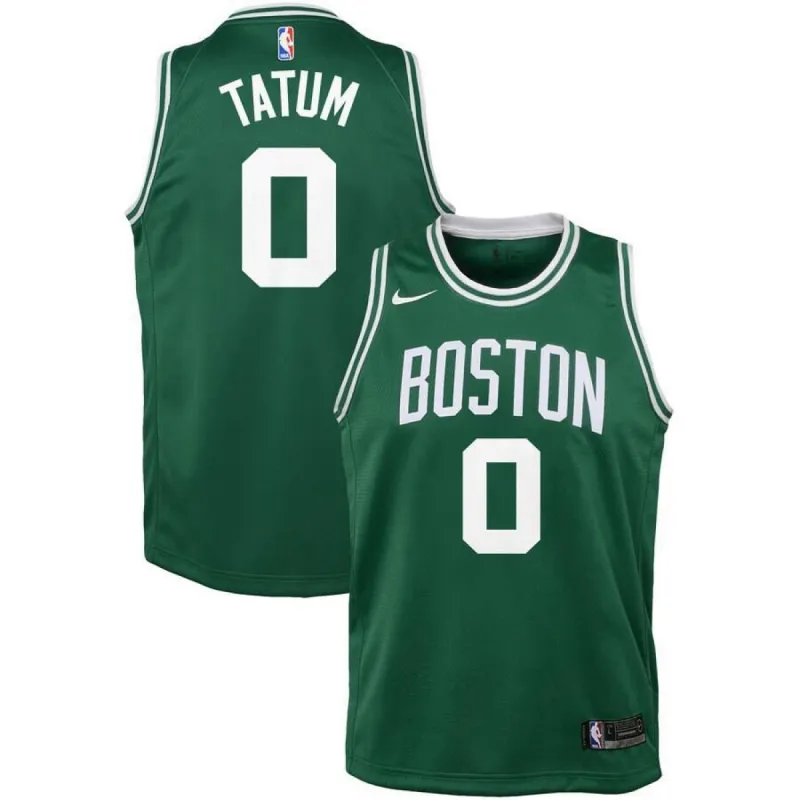 Boston Celtics Jayson Tatum Nike Swingman Icon Jersey Kids - Green | Ireland A6463W8 sold by The Bright Side
