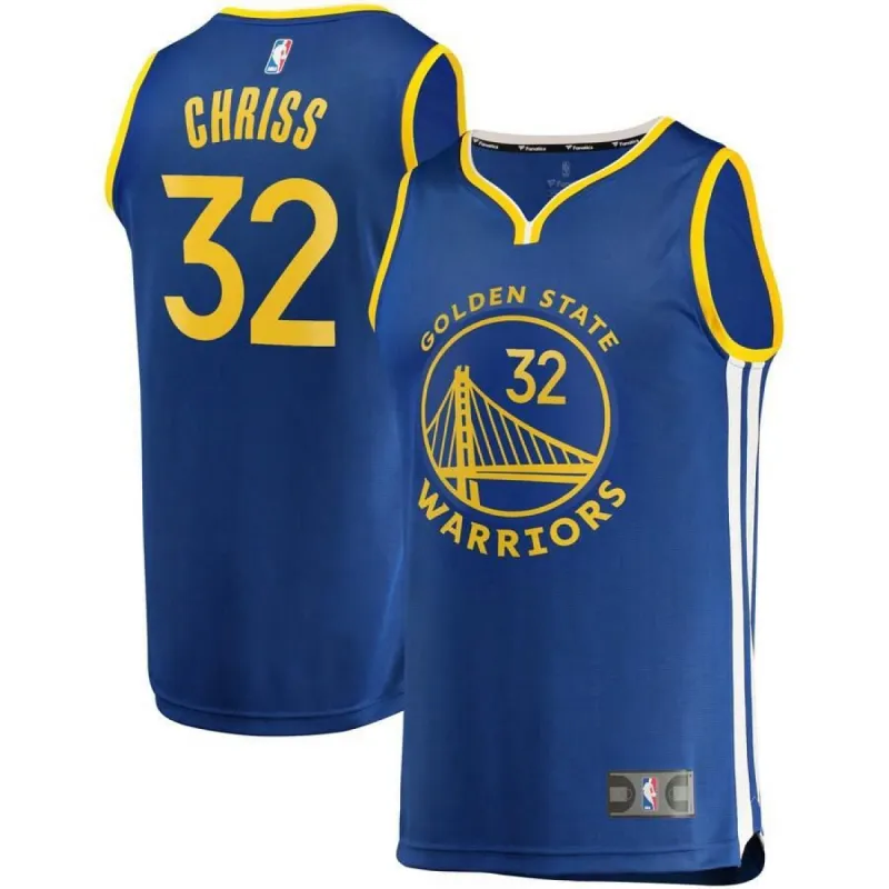 Golden State Warriors Marquese Chriss Fanatics Branded Fast Break Player Icon Jersey Kids - Blue | Ireland R6109H7 sold by The Bright Side