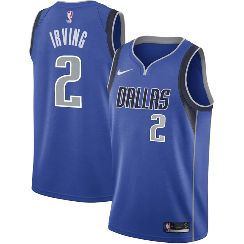 Youth Dallas Mavericks Kyrie Irving Icon Edition Jersey - Blue sold by The Bright Side