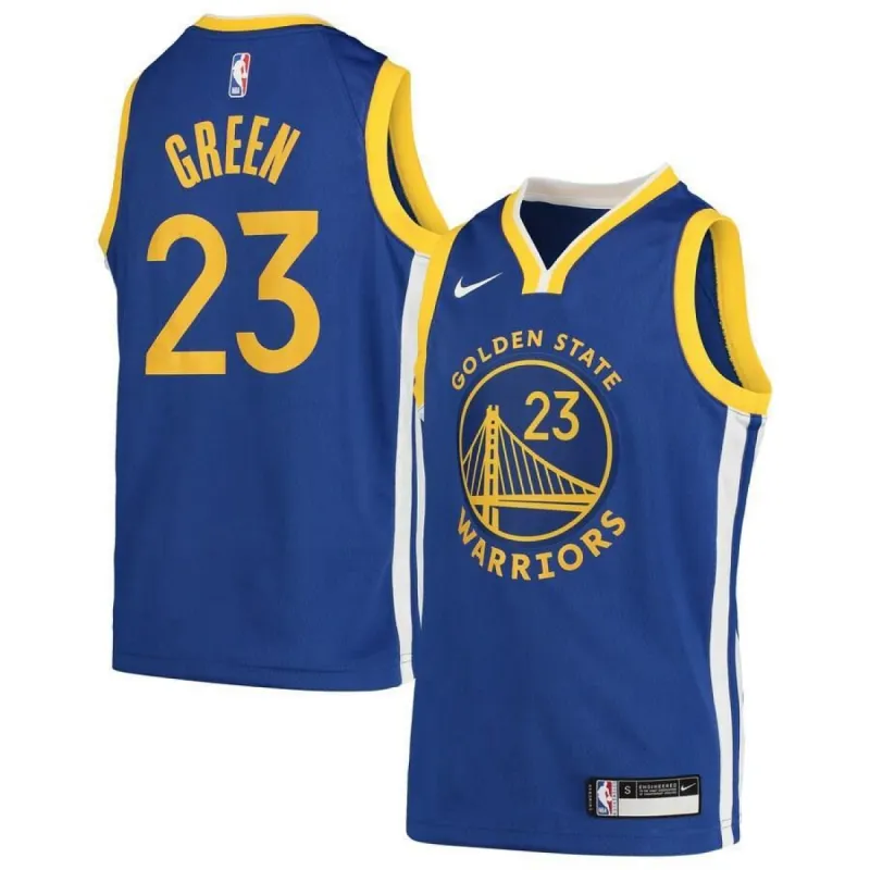 Golden State Warriors Draymond Green Nike Team Swingman Icon Jersey Kids - Blue | Ireland N7637K2 sold by The Bright Side