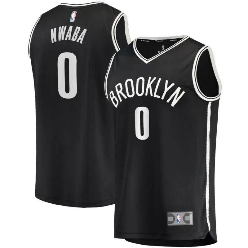 Brooklyn Nets David Nwaba Fanatics Branded Fast Break Player Icon Jersey Kids - Black | Ireland N0486A1 sold by The Bright Side