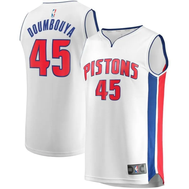 Detroit Pistons Sekou Doumbouya Fanatics Branded Replica Fast Break Association Jersey Kids - White | Ireland D9262S0 sold by The Bright Side