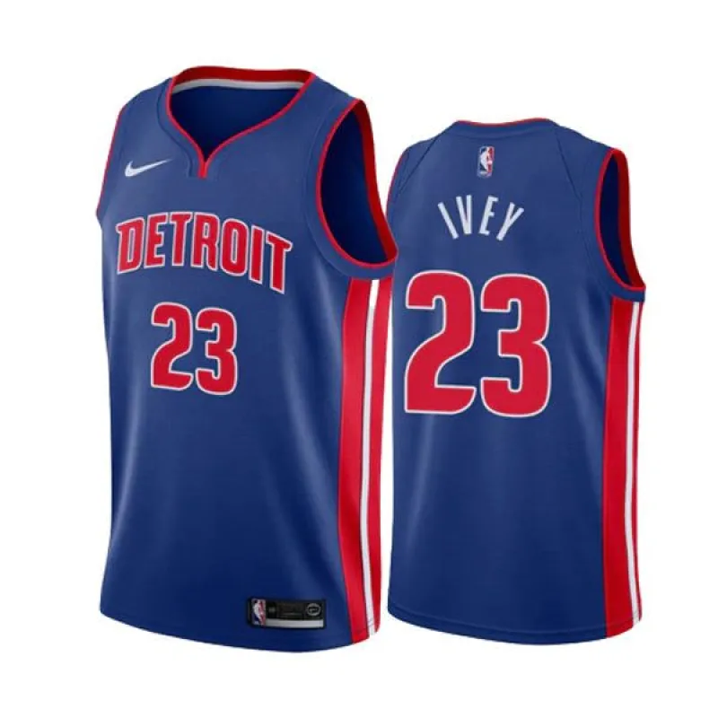 Men's Detroit Pistons Jaden Ivey Icon Edition Jersey - Blue sold by The Bright Side