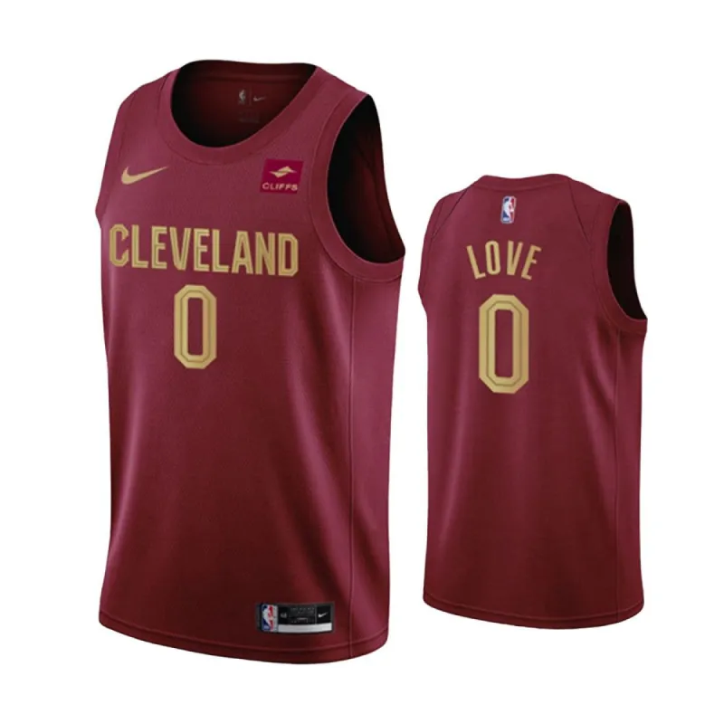 Men's Cleveland Cavaliers Kevin Love  Jersey Icon Edition - Maroon sold by The Bright Side