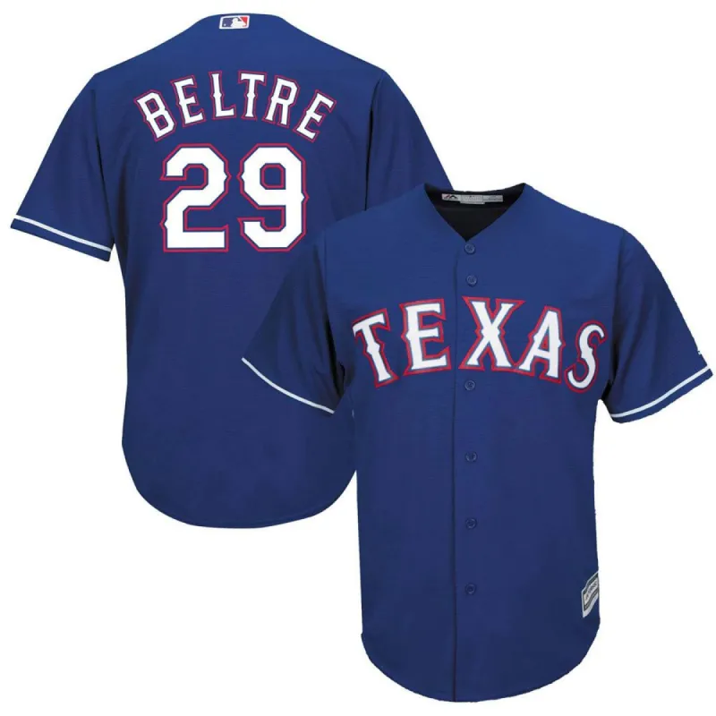 Men's Texas Rangers Adrian Beltre Replica Alternate Jersey - Royal sold by The Bright Side