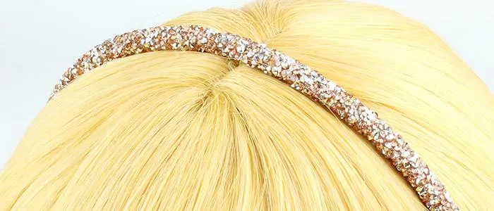 Rhinestone Beaded Headband sold by Pinky Paradise product image thumbnail 5