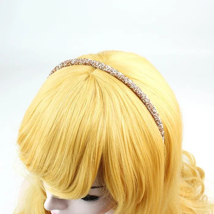 Rhinestone Beaded Headband sold by Pinky Paradise product image thumbnail 4