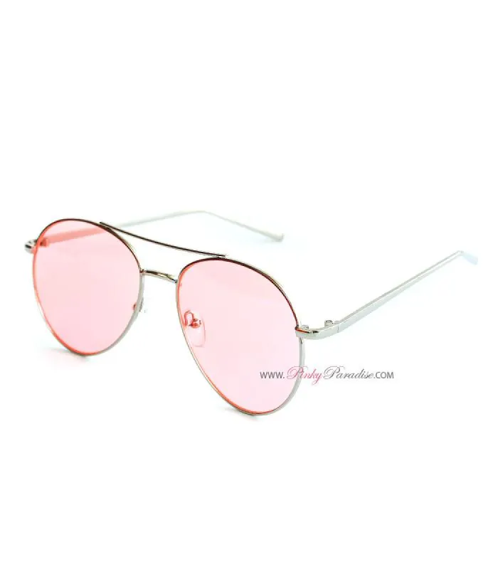 Retro Tinted Aviator Sunglasses sold by Pinky Paradise