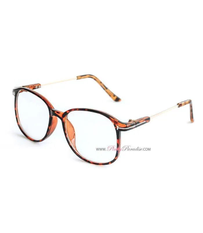 Vintage Leopard Frame Glasses sold by Pinky Paradise