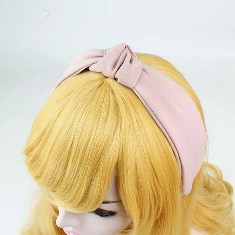 Knotted Bow Headband sold by Pinky Paradise