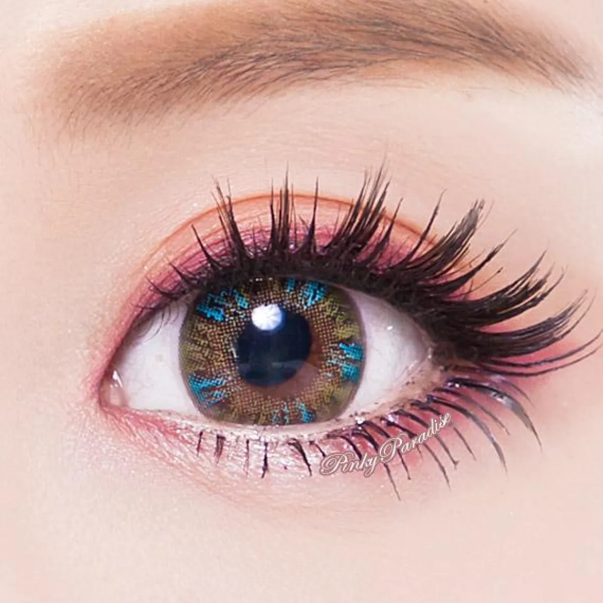 Vassen Rainbow Eyes Greenish Blue sold by Pinky Paradise