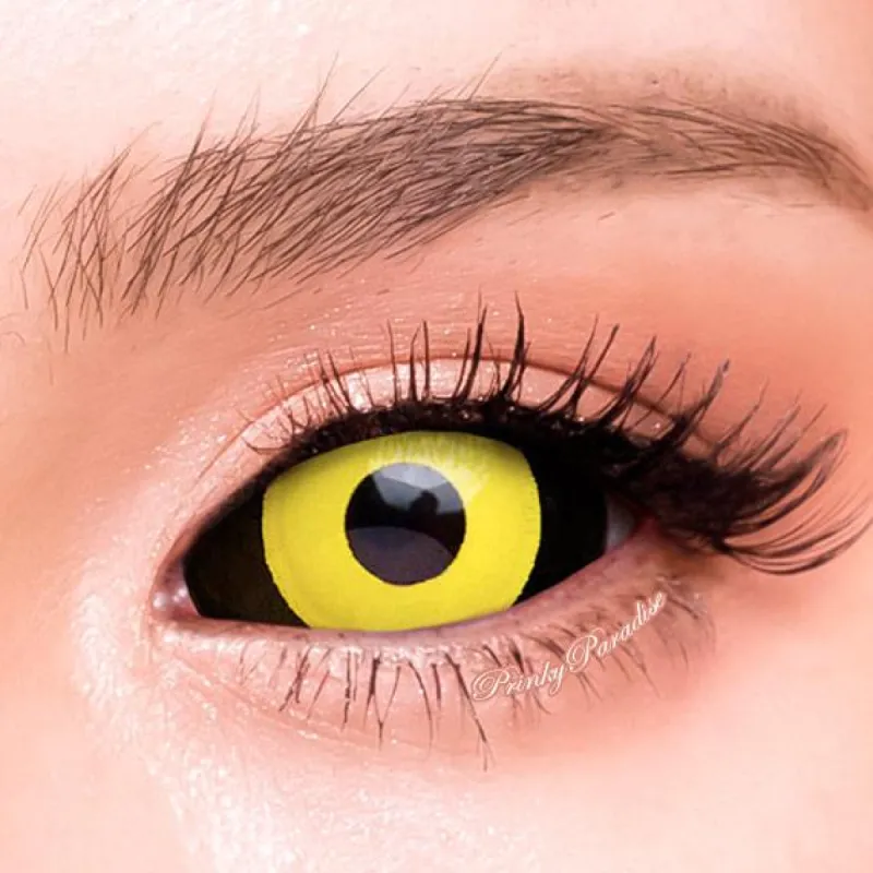 Princess Pinky Crazy Yellow Ghoul Sclera sold by Pinky Paradise