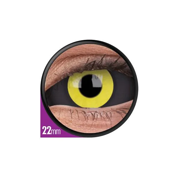 Princess Pinky Crazy Yellow Ghoul Sclera sold by Pinky Paradise product image thumbnail 2
