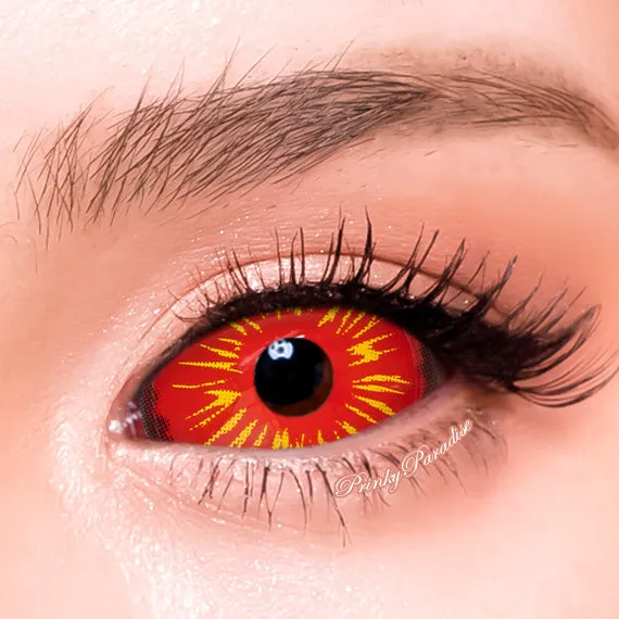 Princess Pinky Fiery Red Sclera sold by Pinky Paradise